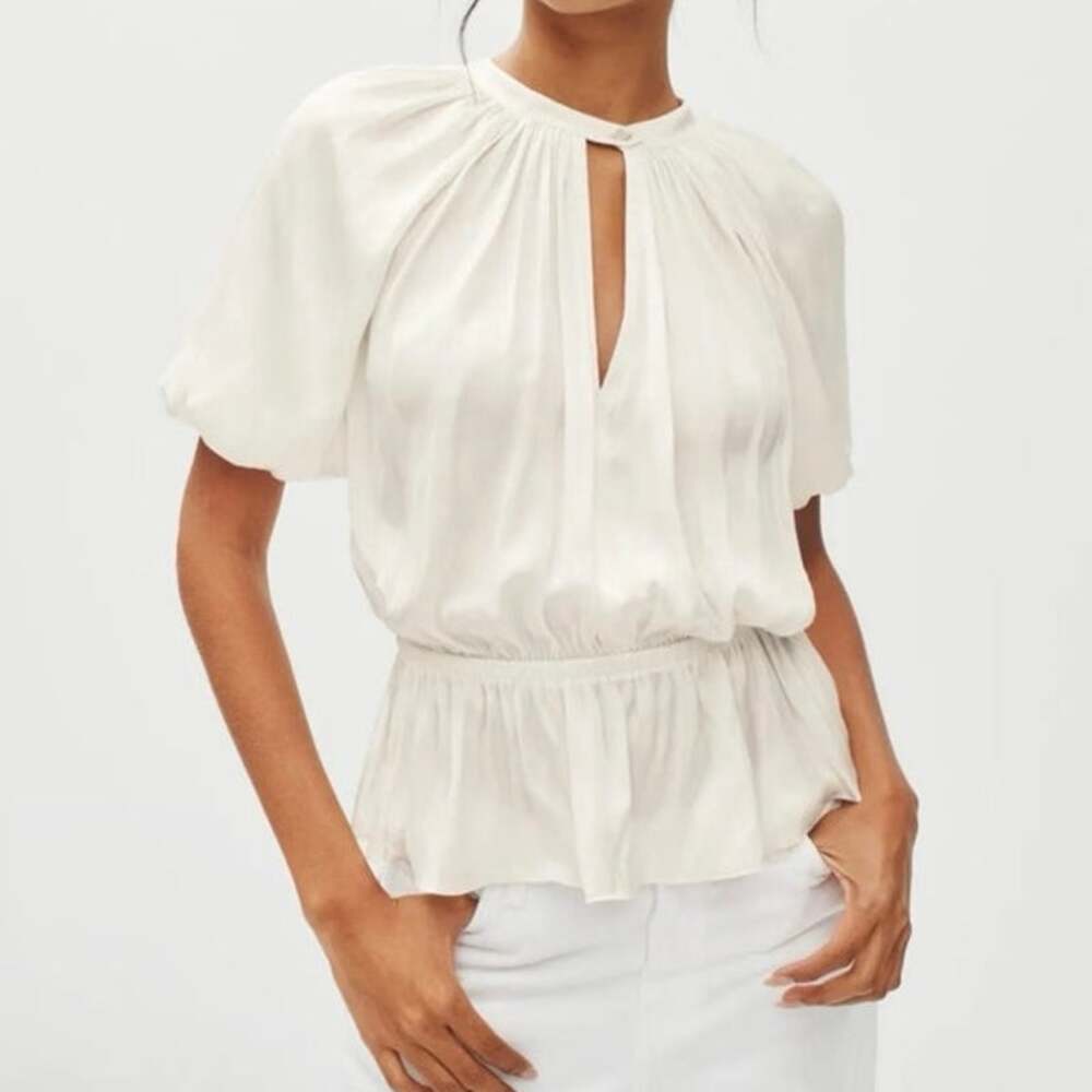 Zadig & Voltaire Tomina Satin Top Medium